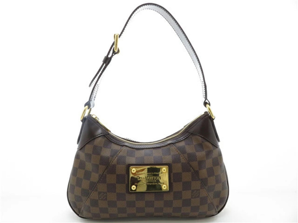 LOUIS VUITTON Hobo Bag Damier Thames